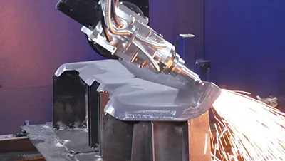 Componenti in acciaio stampati a caldo