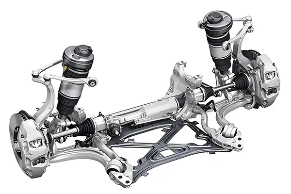 Componenti in alluminio per molle ad aria